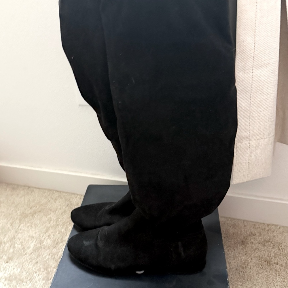 Aldo Black Over the Knee Boots